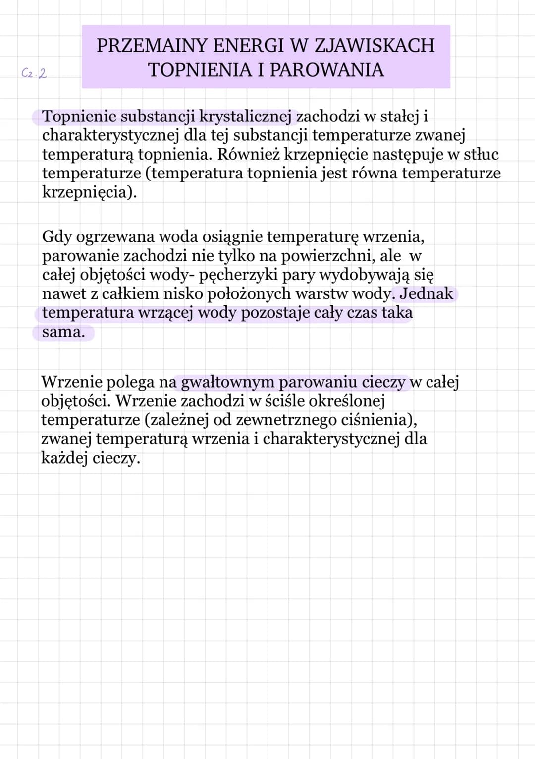 
<p>Topnienie substancji krystalicznej zachodzi w stałej i charakterystycznej dla tej substancji temperaturze zwanej temperaturą topnienia. 