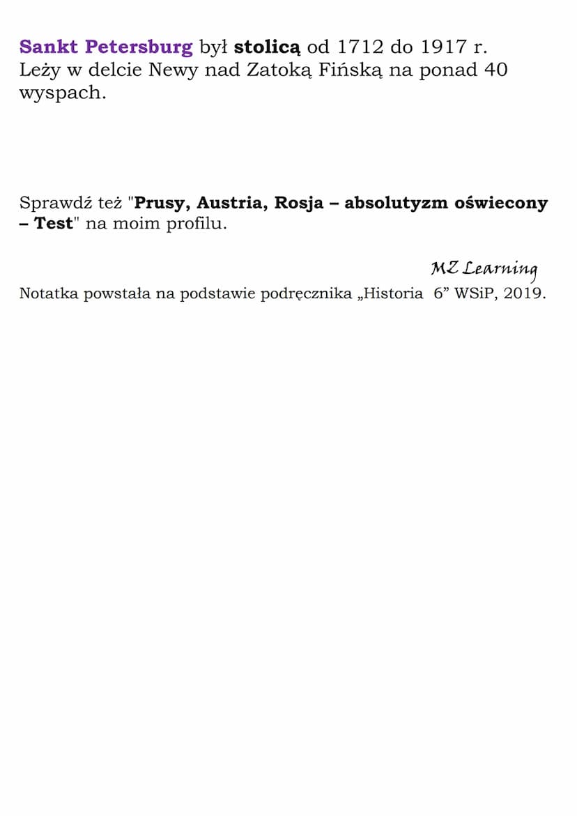 Prusy, Austria, Rosja -
absolutyzm oświecony
Prusy - Fryderyk II Wielki (król) -
dynastia Hohenzollernów
Prusy miały silną armię. Oficerami 