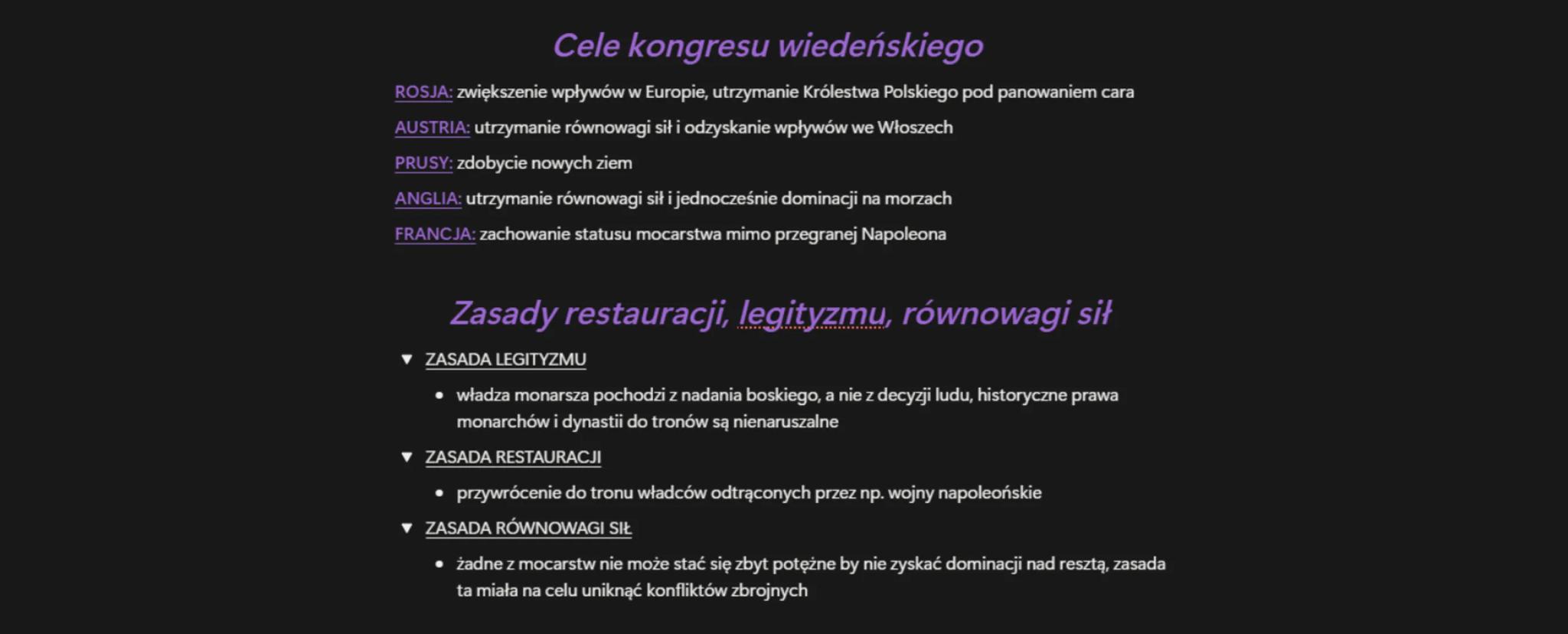 # Kongres wiedeński i system 
Świętego Przymierza

Definicje

IX 1814 - VI 1815

* IX 1814 - początek obrad kongresu wiedeńskiego
* III-VI 1