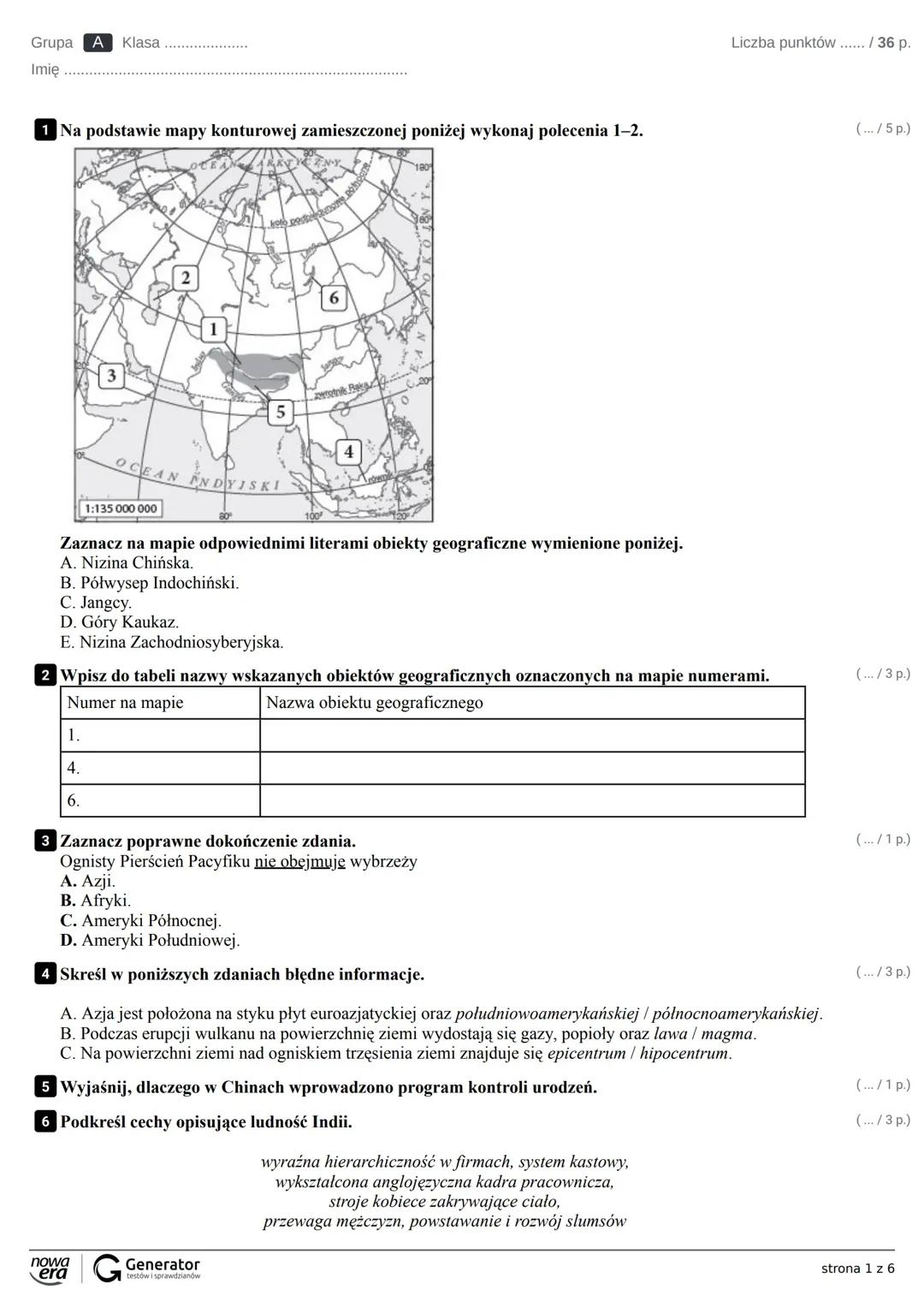 Gestota zaludnienia w zachodniej Chin& 