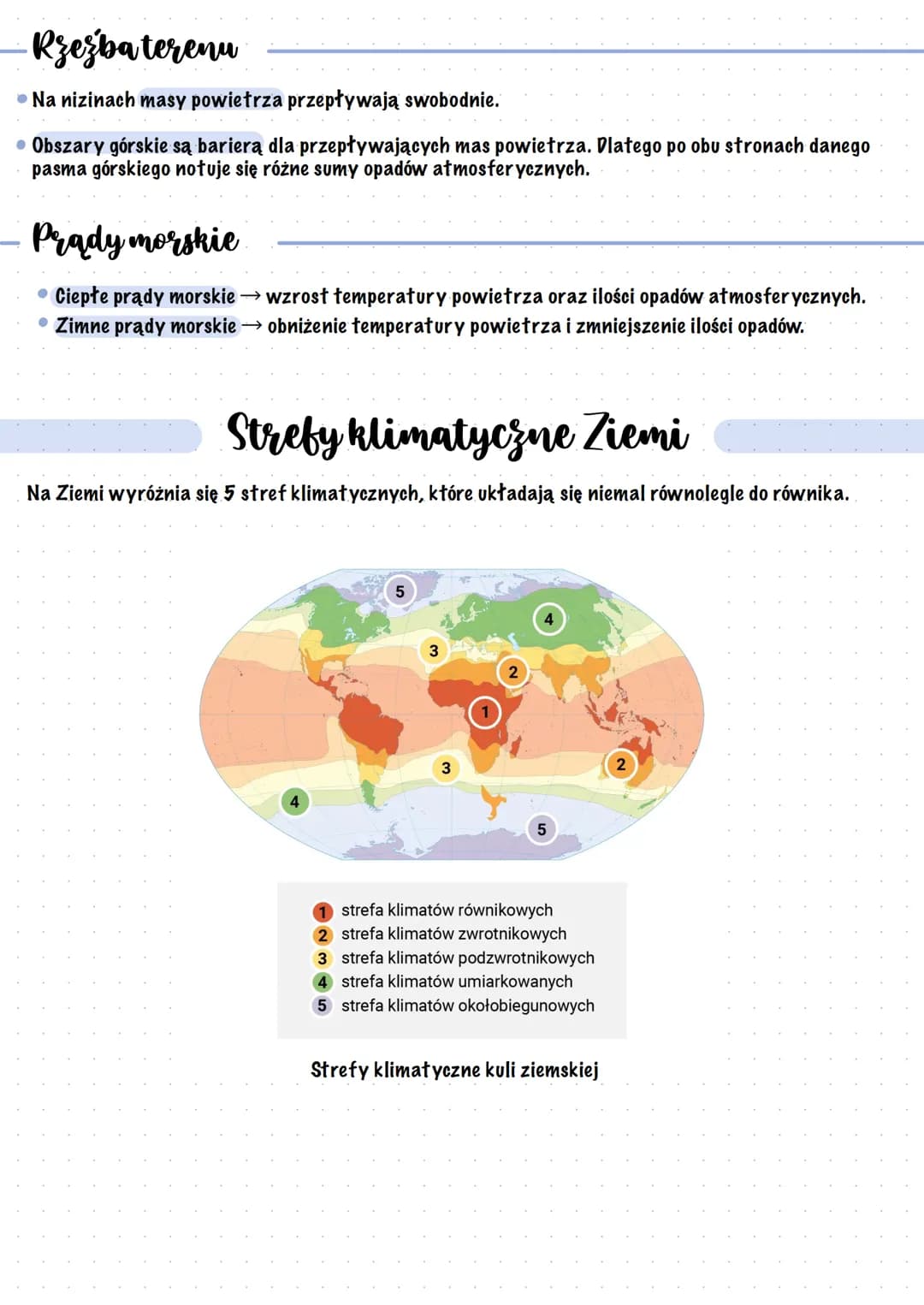Klimaty kuli ziemskiej
Co to jest klimat?
Klimat to przebieg pogody na danym obszarze określony na podstawie wieloletnich obserwacji.
Można 