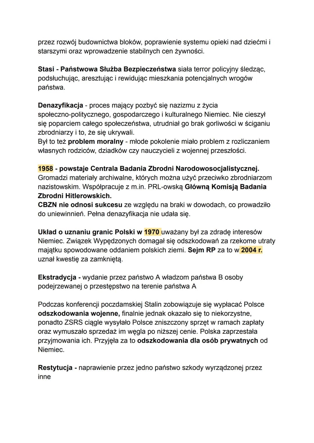 Państwa niemieckie - współistnienie i
stosunek do nazistowskiego dziedzictwa
W 1963r. kanclerz Konrad Adenauer odchodzi
Ludwig Erhard - nowy