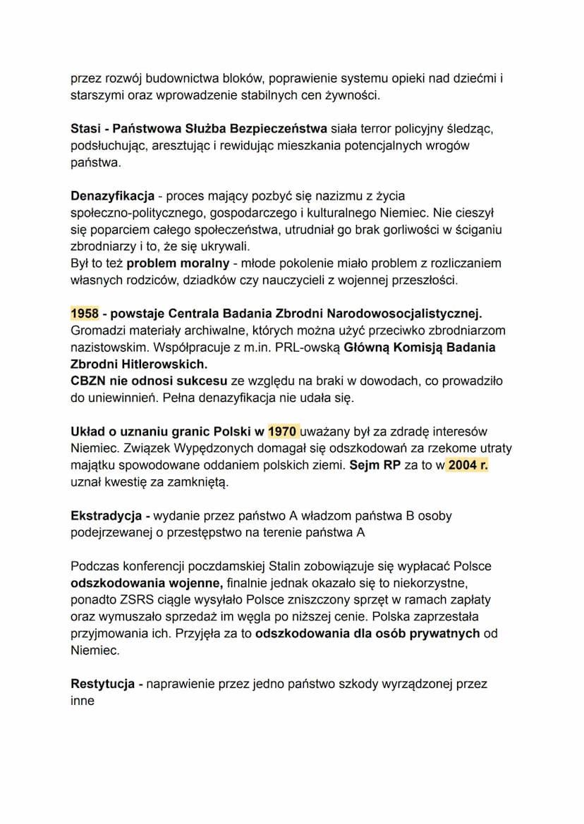 Państwa niemieckie - współistnienie i
stosunek do nazistowskiego dziedzictwa
W 1963r. kanclerz Konrad Adenauer odchodzi
Ludwig Erhard - nowy