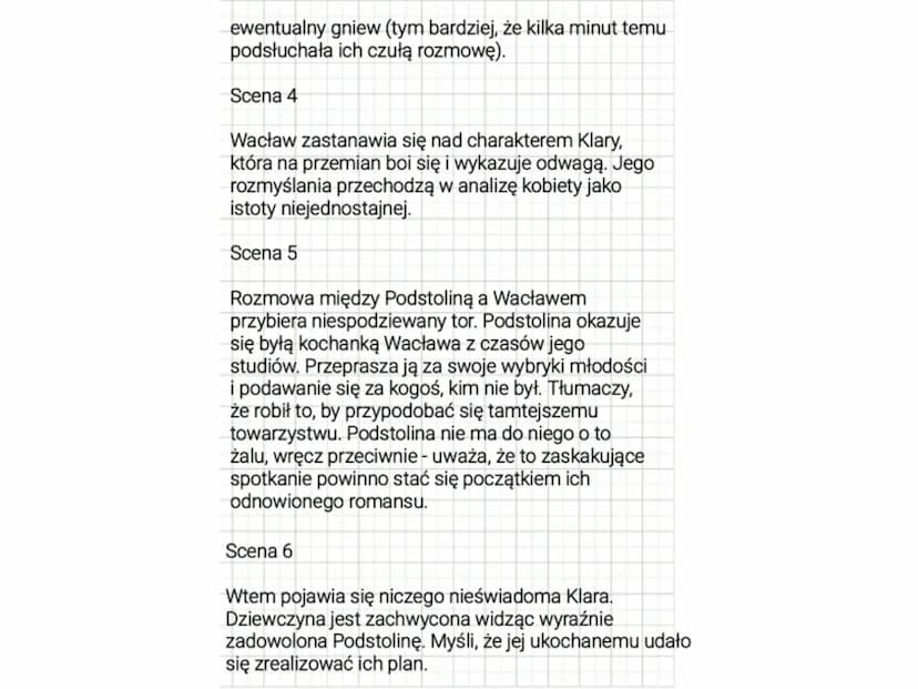 Zemsta
Autor: Aleksander Fredro
Czas i miejsce akcji: końcówka XVIII wieku, stary
zamek mieszczący się w Polsce
Gatunek literacki: komedia
E