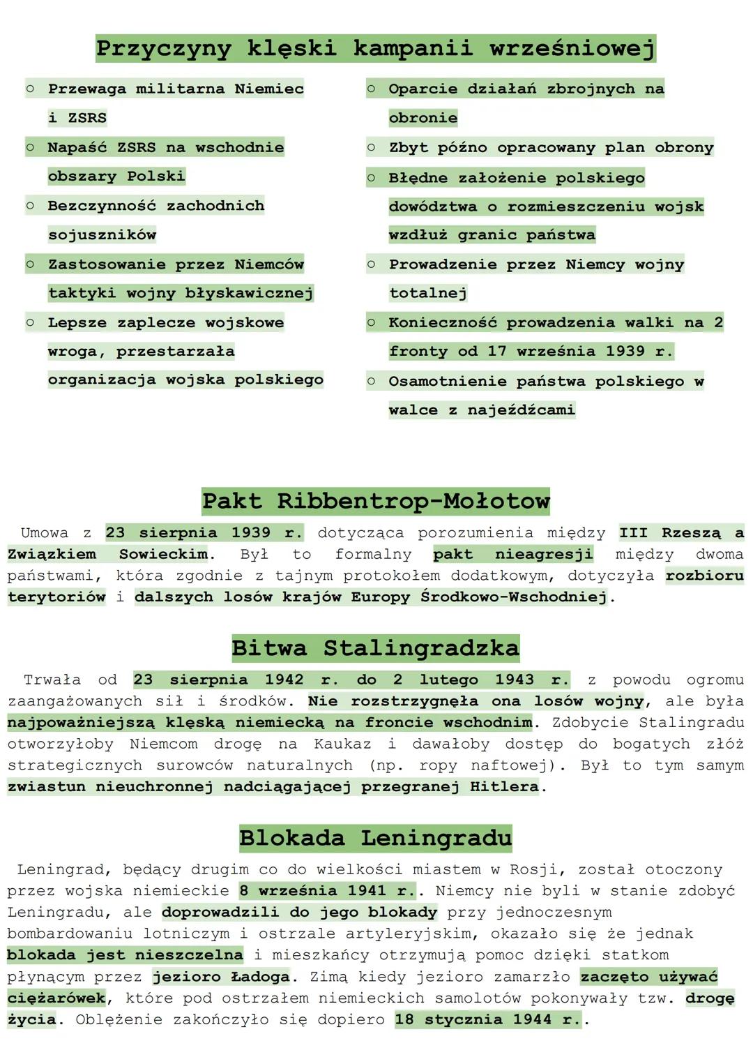 Przyczyny klęski kampanii wrześniowej
○
Przewaga militarna Niemiec
i ZSRS
○ Napaść ZSRS na wschodnie
obszary Polski
○ Bezczynność zachodnich