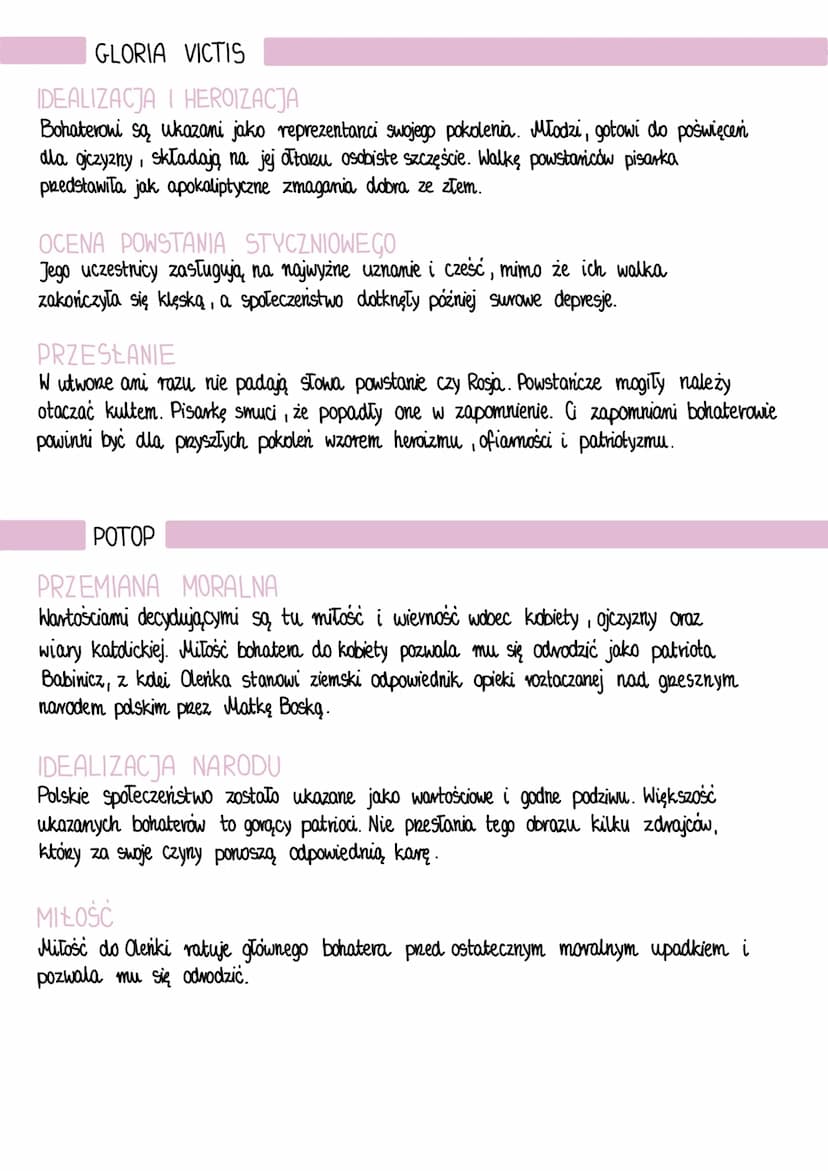 POZYTYWIZM
RAMY CZASOWE:
→ 1863 - 1864 r.: początek pozytywizmu (klęska powstania Styczniowego)
→ XIX w.: koniec pozytywizmu
→>>>>
POJĘCIA
→