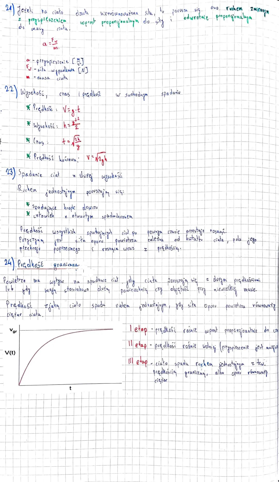 II. Dynamika
1) situ
jako wielkość wektorowa,
Posiada cetery cechy.
* hierunek
*
Zwrot
2) sity wahit nas-
wartość
punkt przytožemin
*sita.
*