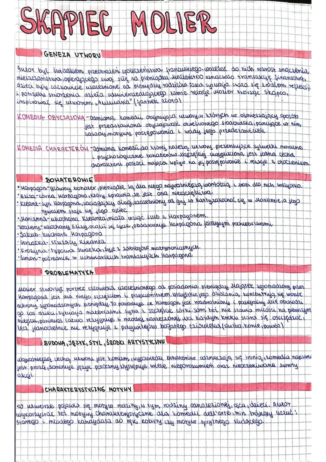 SKAPIEC MOLIER
GENEZA UTNORU
Autor był świadkiem przeobrażeń spoieczeństwa francuskiego. Waverat do nich warost enoczenia
mieszczaństwo opie