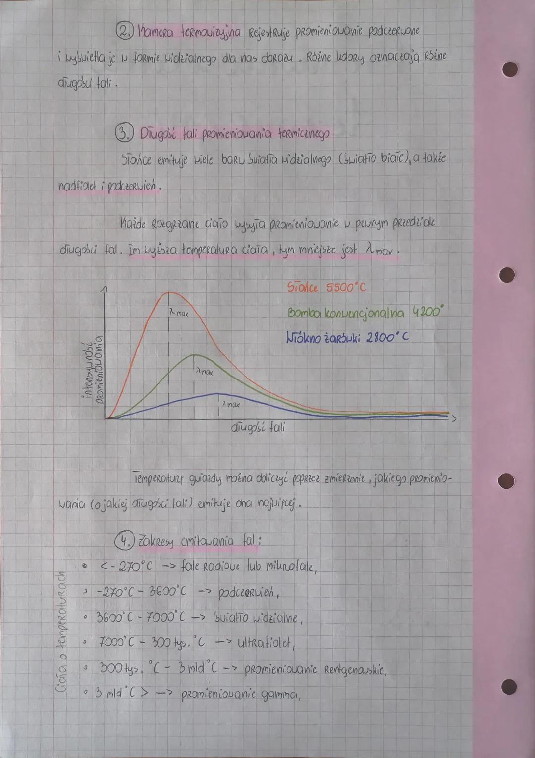 # Promieniowanie

termiczne

① Promieniowanie cieplne to promieniowanie elektromagnetyczne
wysyłane przez Rozgrzane ciało. Może to być podcz