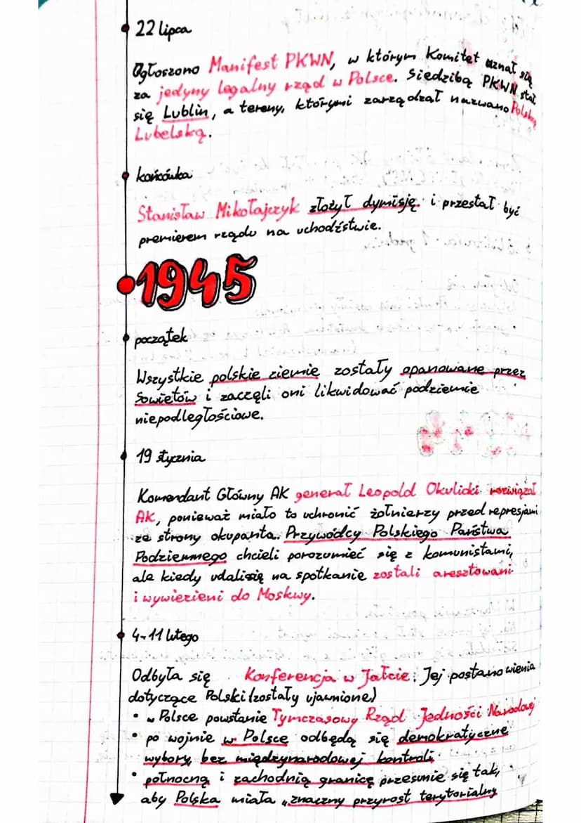 Utáż chronologicznie daty
1943
61943
Komendant Główny Ak powołałt do życia organizację
Niepodległość (NIE"), ktorej tworzeniem zajął się był