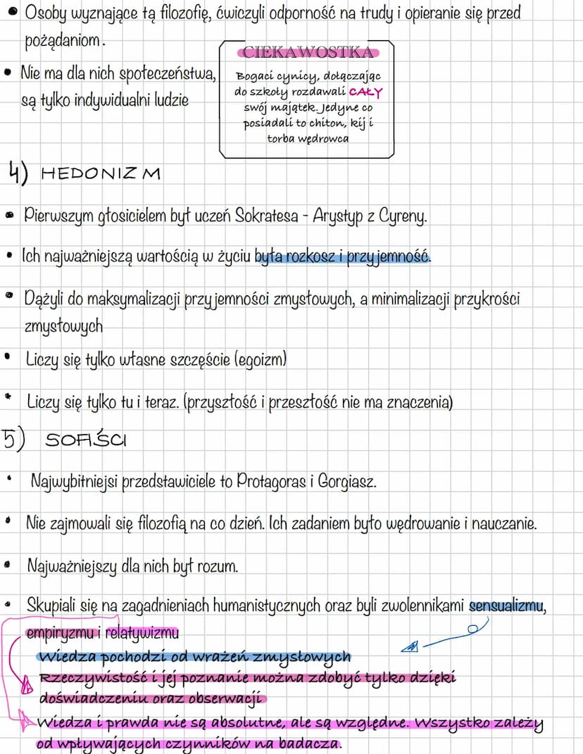 Maturalne
Notatki
Antyk ΑΝΤΥΚ
IX w.p.n.e. - V w.p.n.e.
FIZOLOFIA STAROŻYTNEJ GRECJI I RZYMU:
1) STOICYZM
Założycielem był Zenon z Kiton
• We
