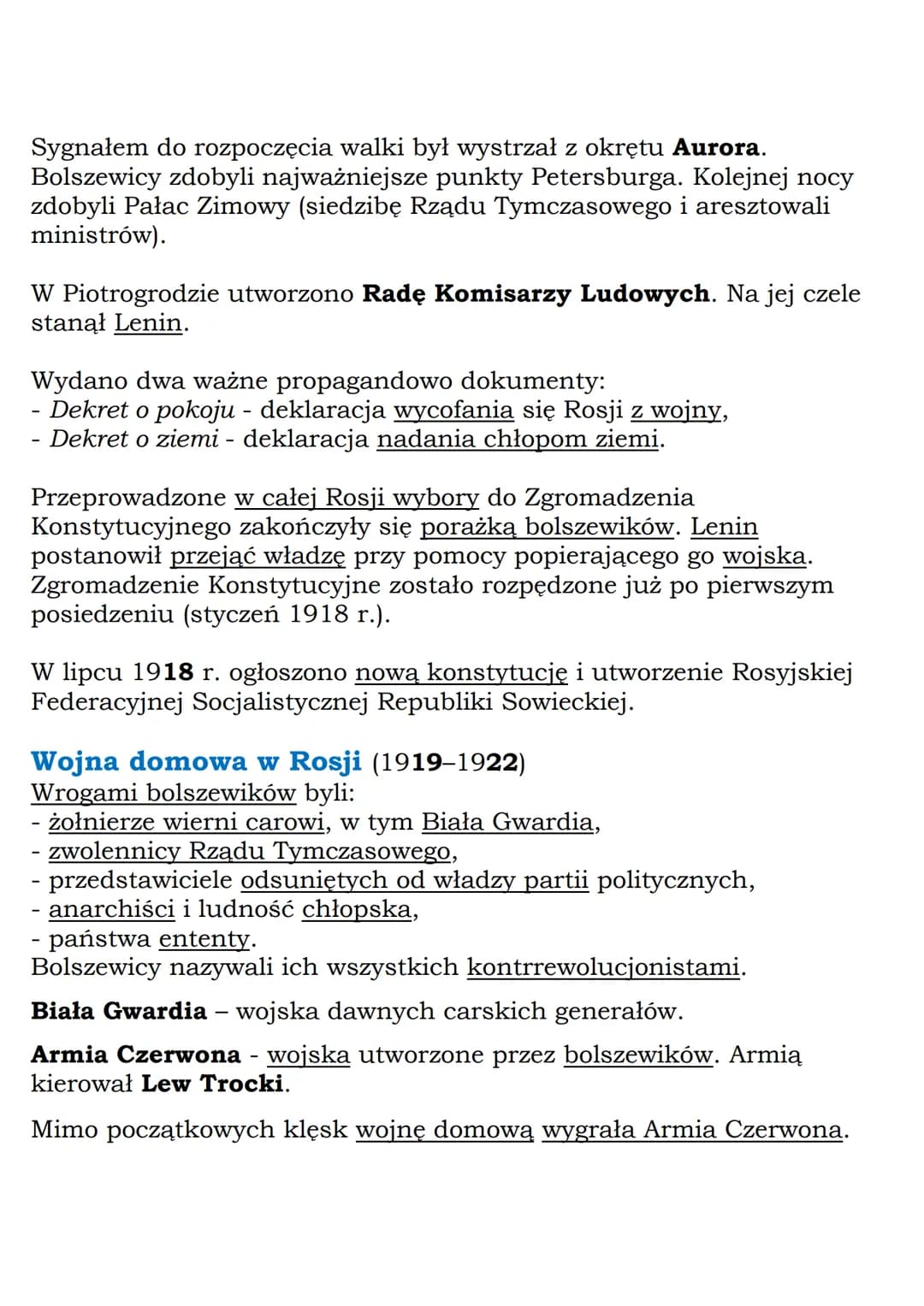 W Piotrogrodzie (Petersburgu, stolicy Rosji) 8 marca 1917 r.
rozpoczęła się demonstracja kobiet (próbujących bezskutecznie zdobyć
chleb). Do