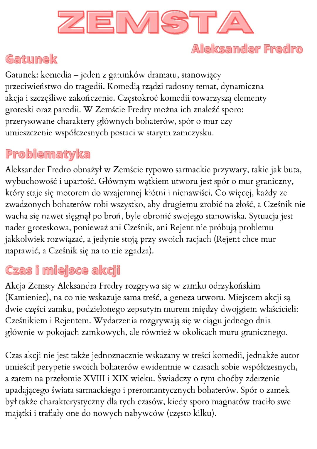 Zemsta