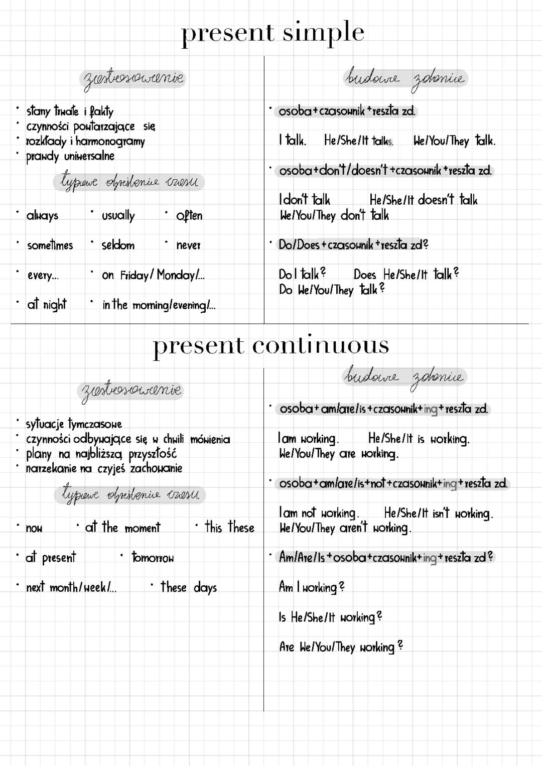 Mastering Present Simple and Present Continuous: Fun Exercises & Examples!