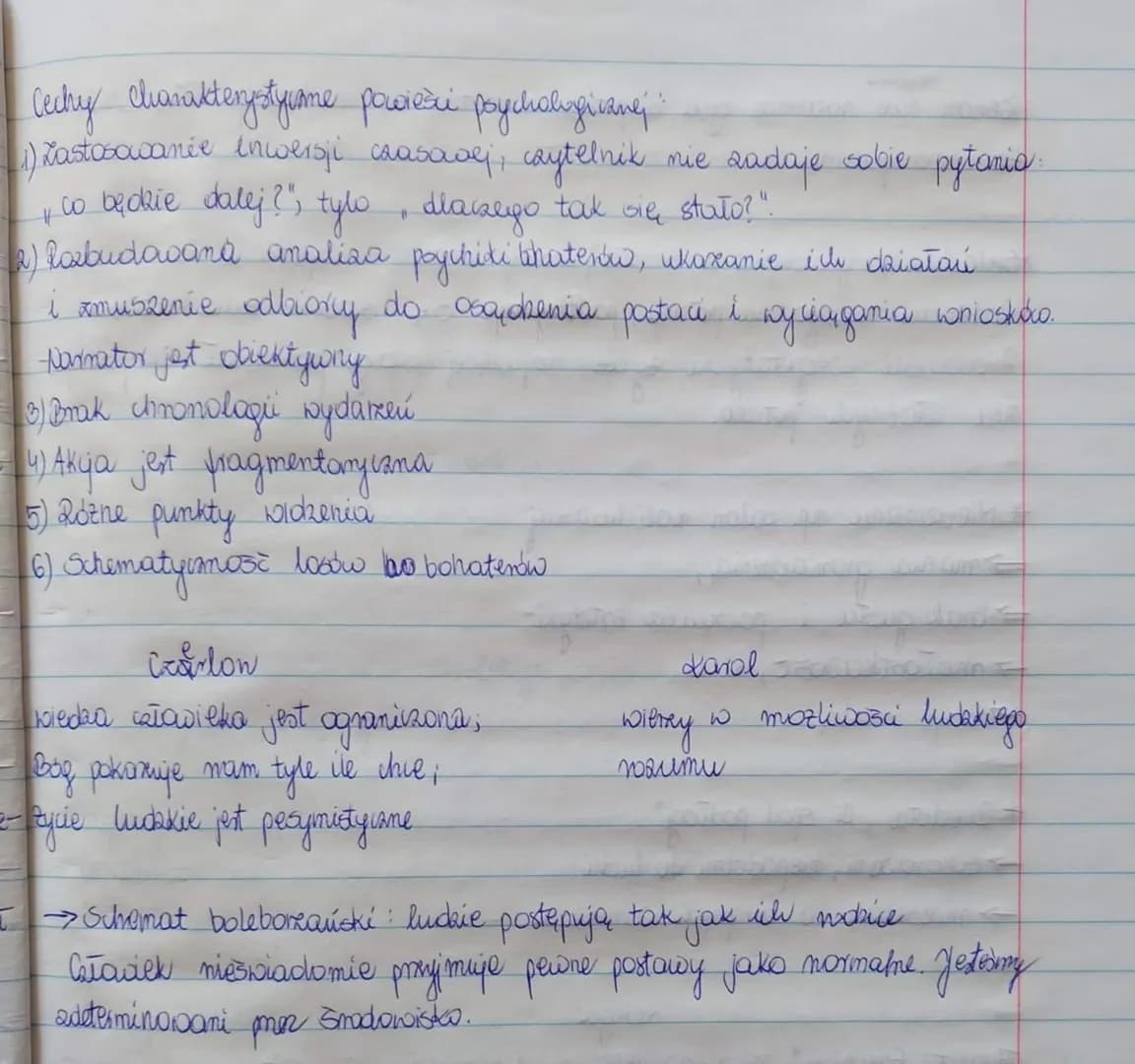 Temat: Granica "
11
Lekije
20i Nałkowskie
→→ Powieść psychologiczna
→ Człowiek dla Kariery jest w stanie zrobić
= 420howienie
wszystko
-> In