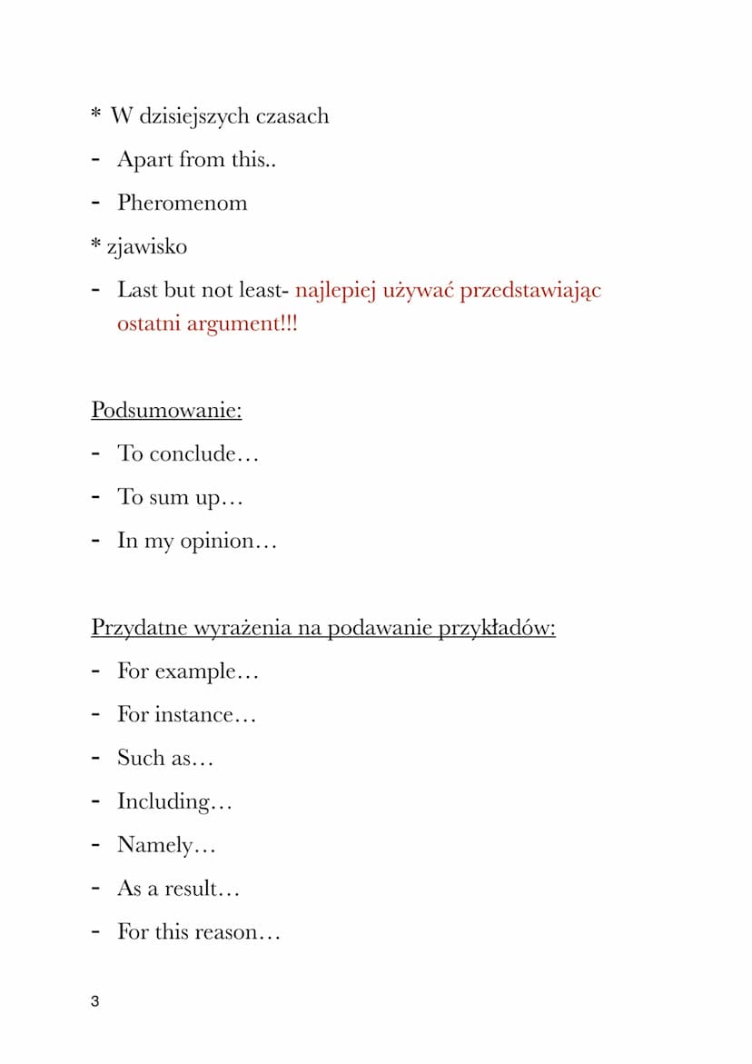 Rozprawka za i przeciw
Język angielski
Budowa
1. Wstęp
Lub inaczej teza, którą powinniśmy odnieść się do tematu
rozprawki oraz zasygnalizowa