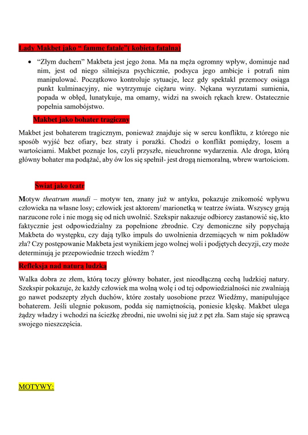 Po Zdobyciu Władzy Makbet Jawi Się W Oczach Poddanych Jako Makbet Streszczenie i Portret Psychologiczny - Wszystko o Makbecie i