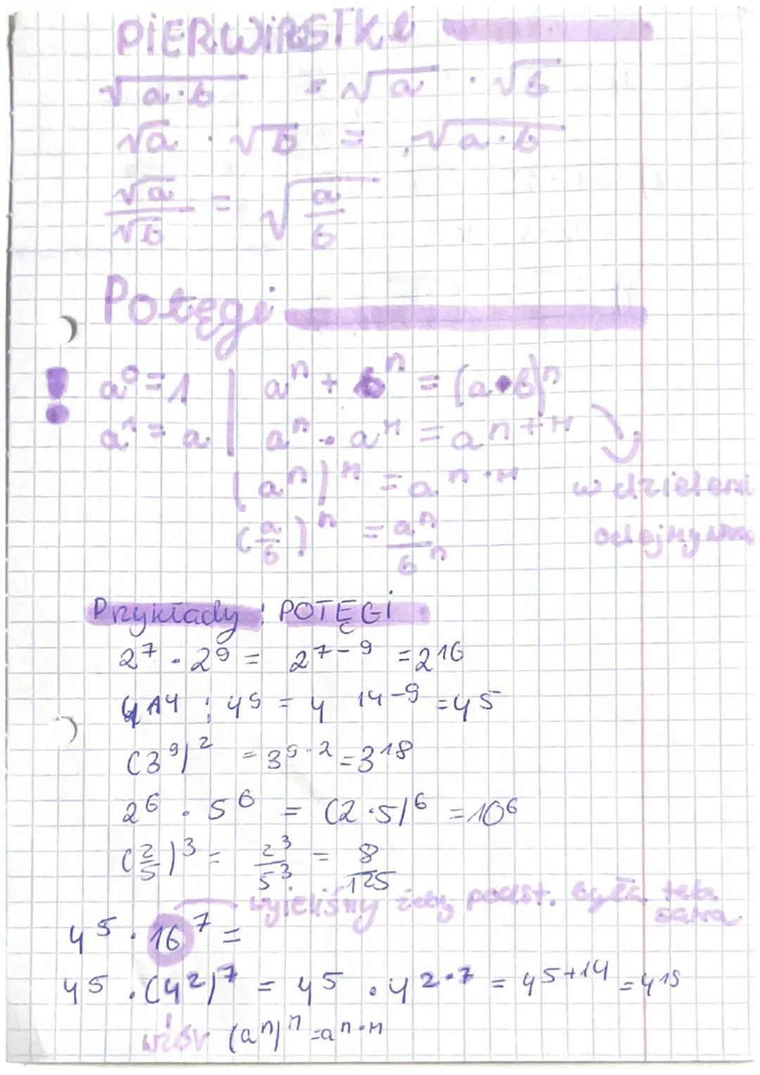 )
)
PIERWIRSTKO
Fort
alo
Potegi
1934
P
Qu
Blo
2
3 8 8/0
Przykłady POTĘGI
POTECT
27-29
7-9
451167 =
2
G4 145 - 4
(39) ²39-2-318
26
56
03-13 =