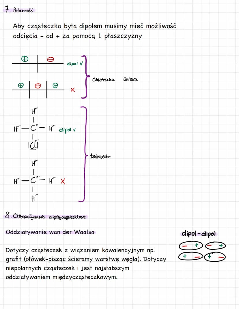 1. Wiązania chemiczne
Kowalencyjne
L> niespolaryzowane - AE = 0-0,4
Spolaryzocrane - AE÷0,5-1₁6
L2
Somoure -DE> 1,7
2. Wiązania jonowe
Sposó