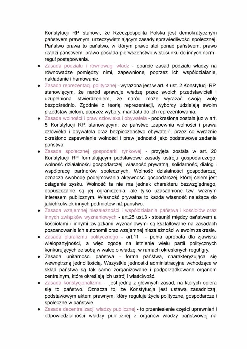 TEMAT 1: KONSTYTUCJA RP.
1. Jak zmieniała się Konstytucja?
1)KONSTYTUCJA 3 MAJA - 1791
Stanisław August Poniatowski; z bożej łaski.
2)KONSTY
