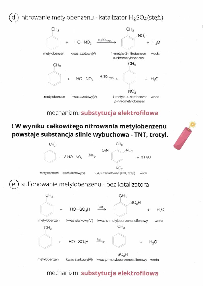 metyloberzen
=
: TOLUEN
Metylobenzen (toluen) C6H5 CH 3 należy do węglowodorów
aromatycznych i jest homologiem benzenu - związki te należą
d