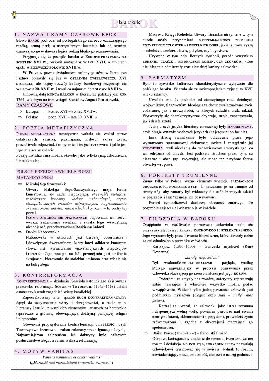 Barokowe Tajemnice: Poezja Metafizyczna i Motyw Vanitas