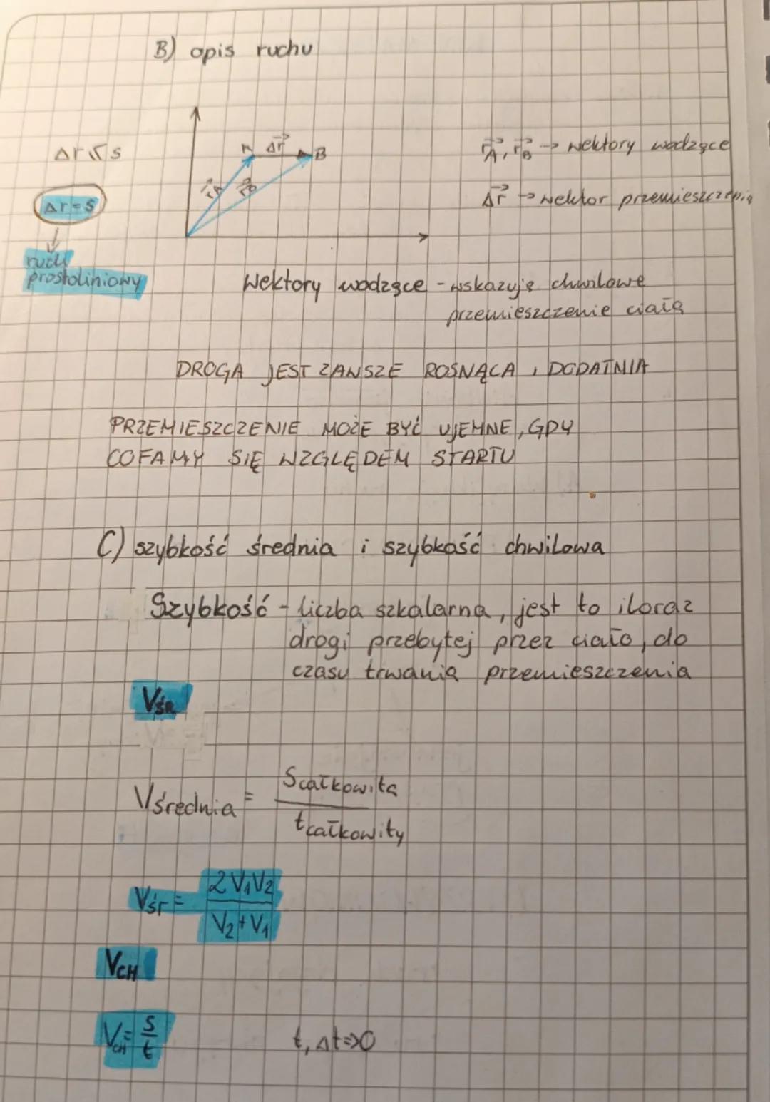 # ΚΙΝΗΜΑΤΥΚΑ
1. Ruch - zmiana położenia ciała w przestrzeni
względem wybranego układu odniesienia
2. Układ odniesienia - wybrane ciało lub u