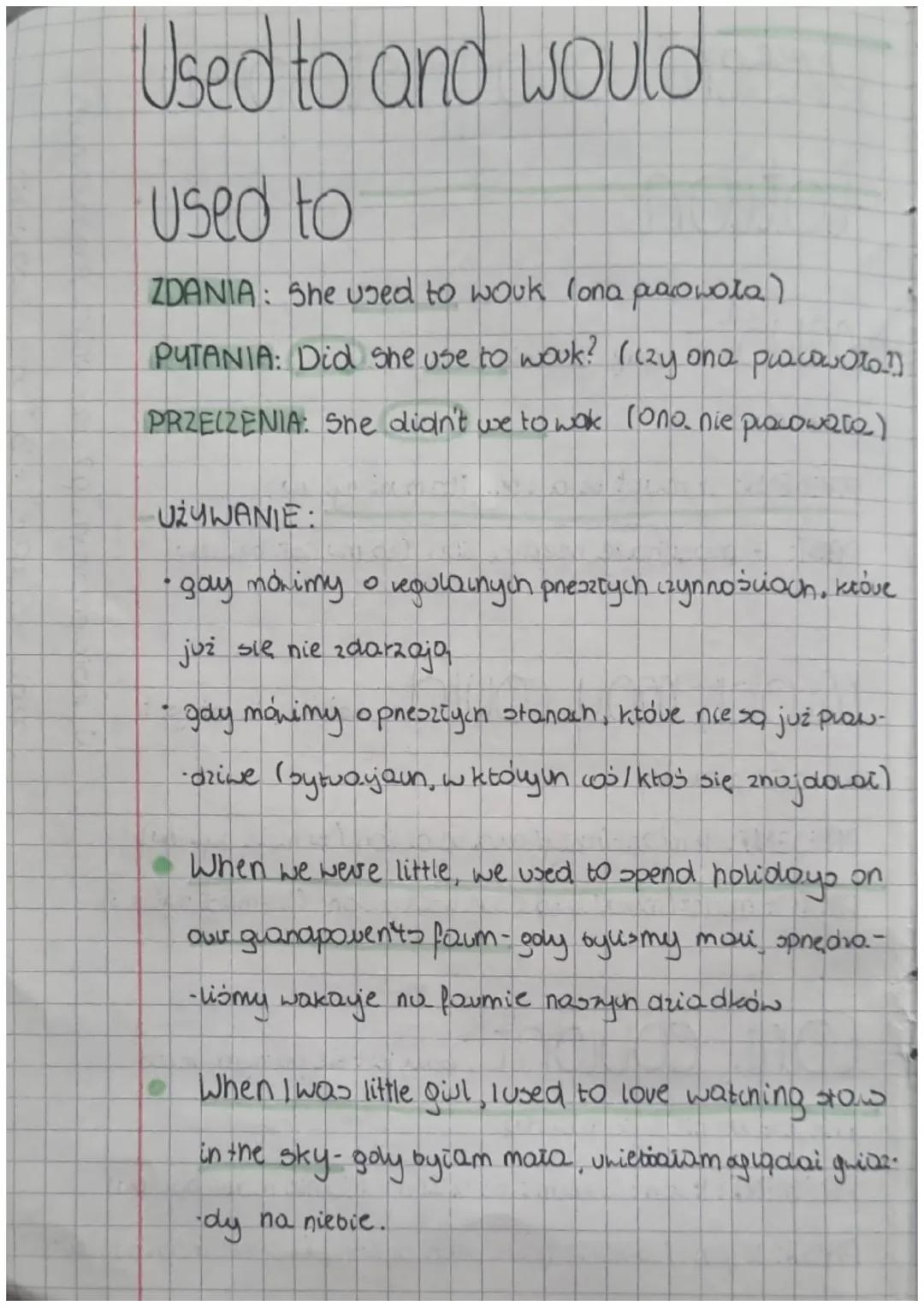 Mastering 'Used to' and 'Would' in English