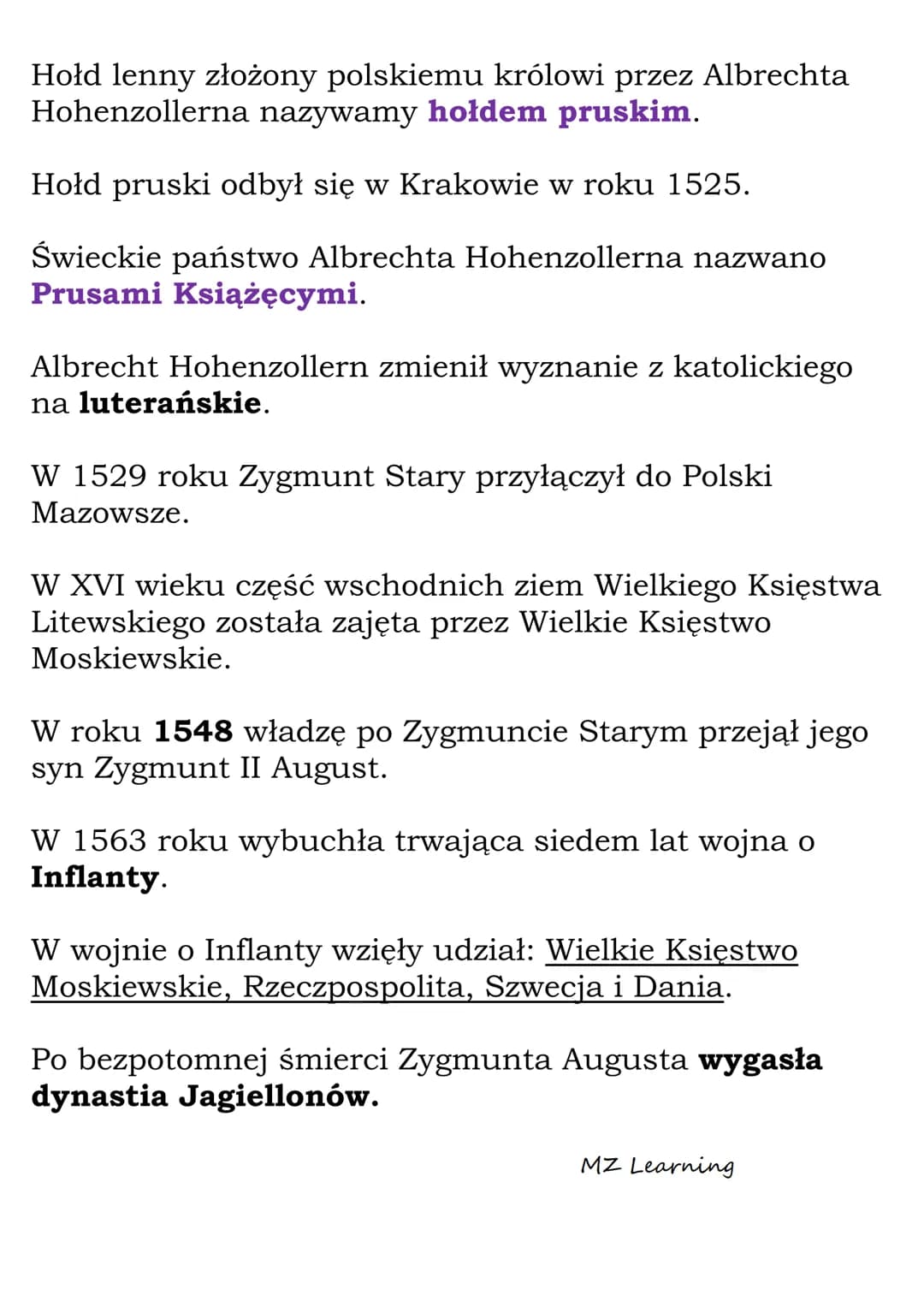 W czasach ostatnich
Jagiellonów
W XVI wieku Polską i Wielkim Księstwem Litewskim
rządzili władcy z dynastii Jagiellonów.
W 1506 roku królem 