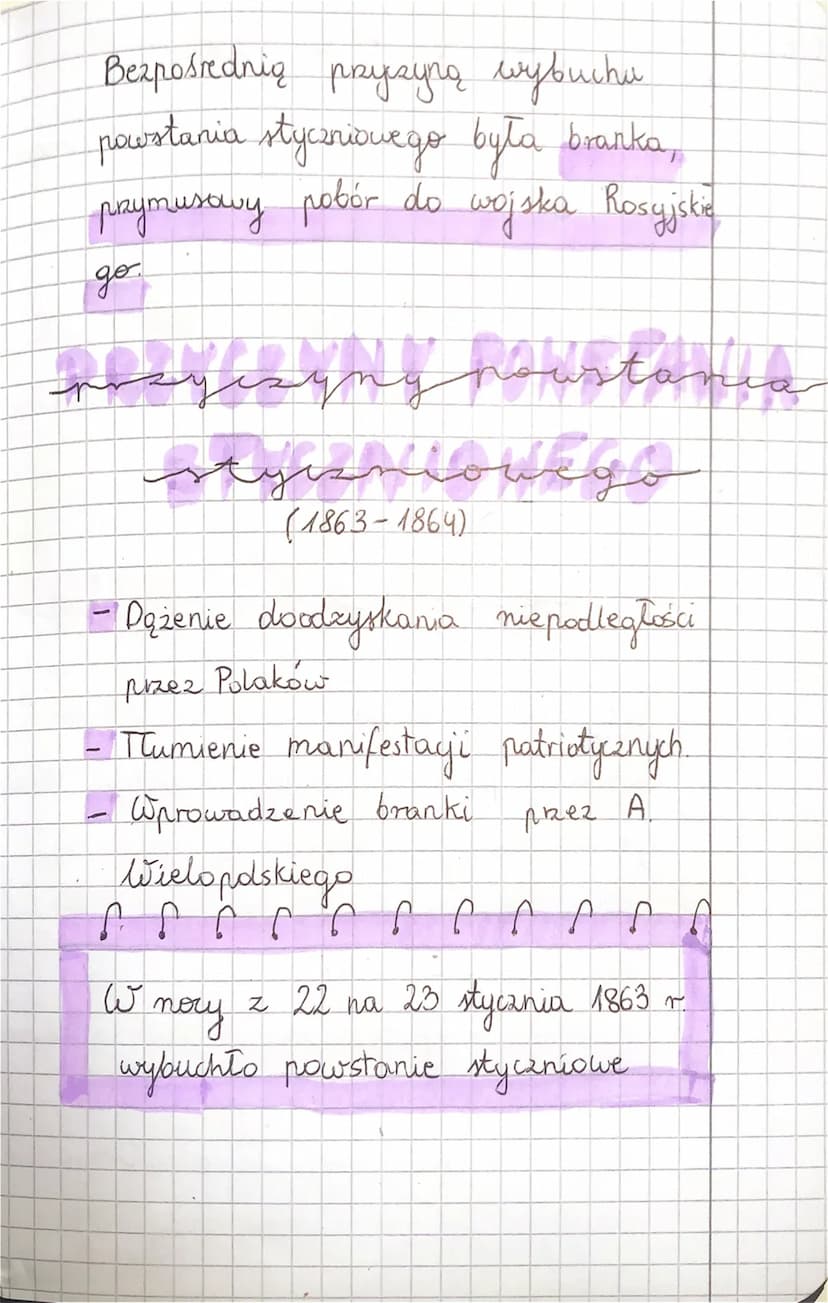 111.10.2022
يمان مور
temat: Powstanie styczniowe
Biali:
- zwolennicy pracy organicznej
- bardziej ugodowi wobec cara
-preciunicy powstania
u