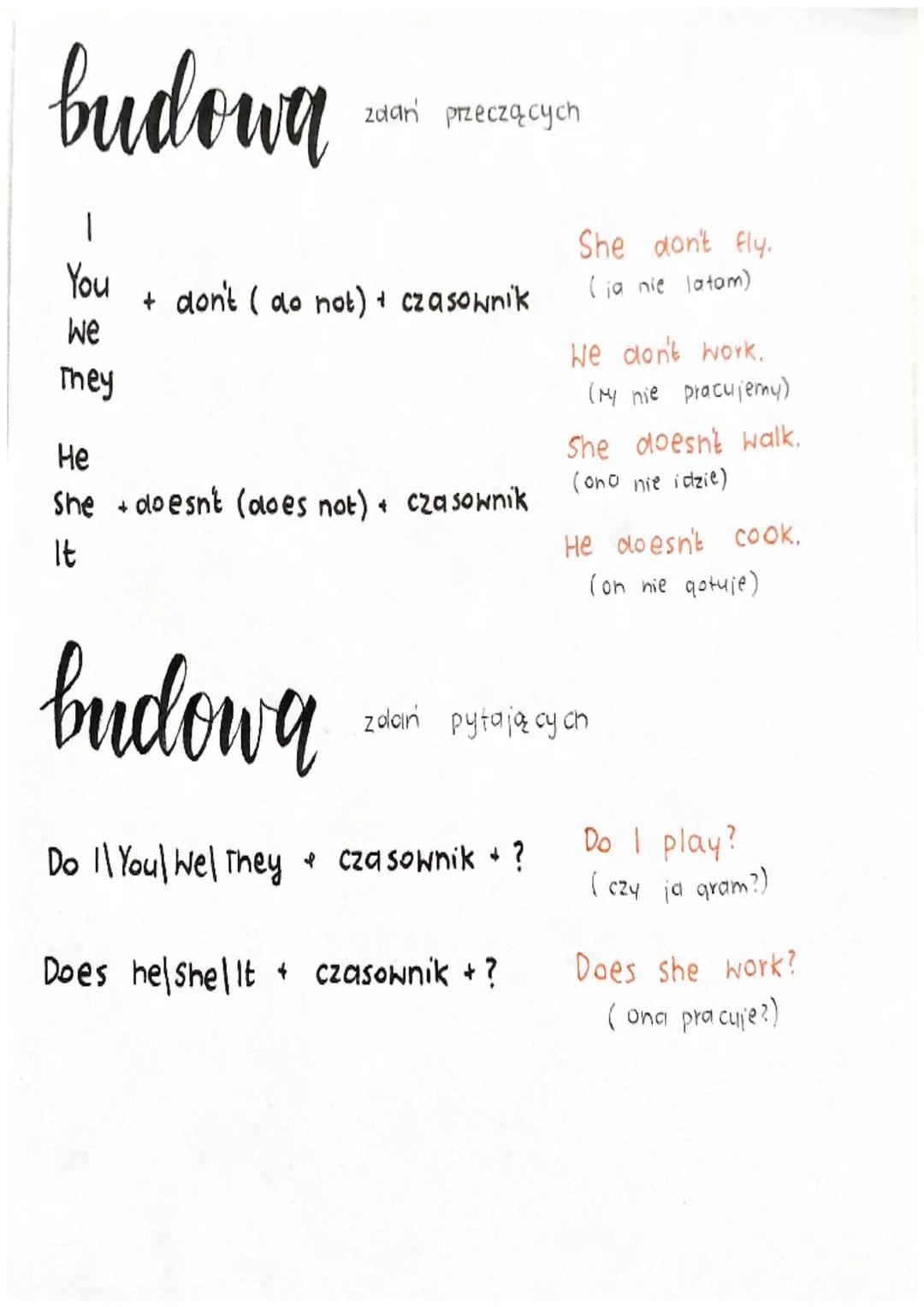 present simple
Present Simple czas teraźniejszy
Stosujemy gdy:
mówimy
recenzje,
przyzwyczajenia
cechy i stan
O sytuacjach powtarzających się