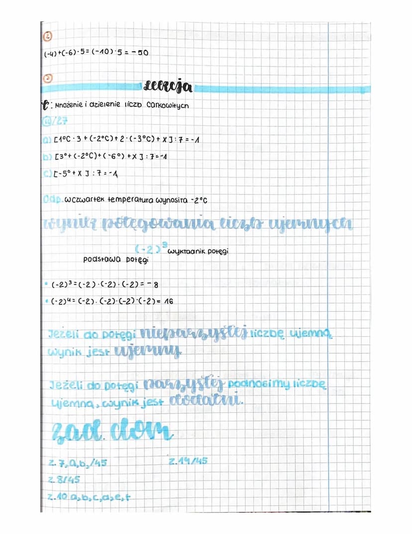 Mnożenie idzielenie liczD Carkowitycn
ster.20
z 110,14,12
3+(-4)+(-2)=-1+ (-2)= -3°
13+ (-4)+(-2)=1-11+(-2) 11+-2=-1
13+ (-4)+(-2)1=-1-31= 3