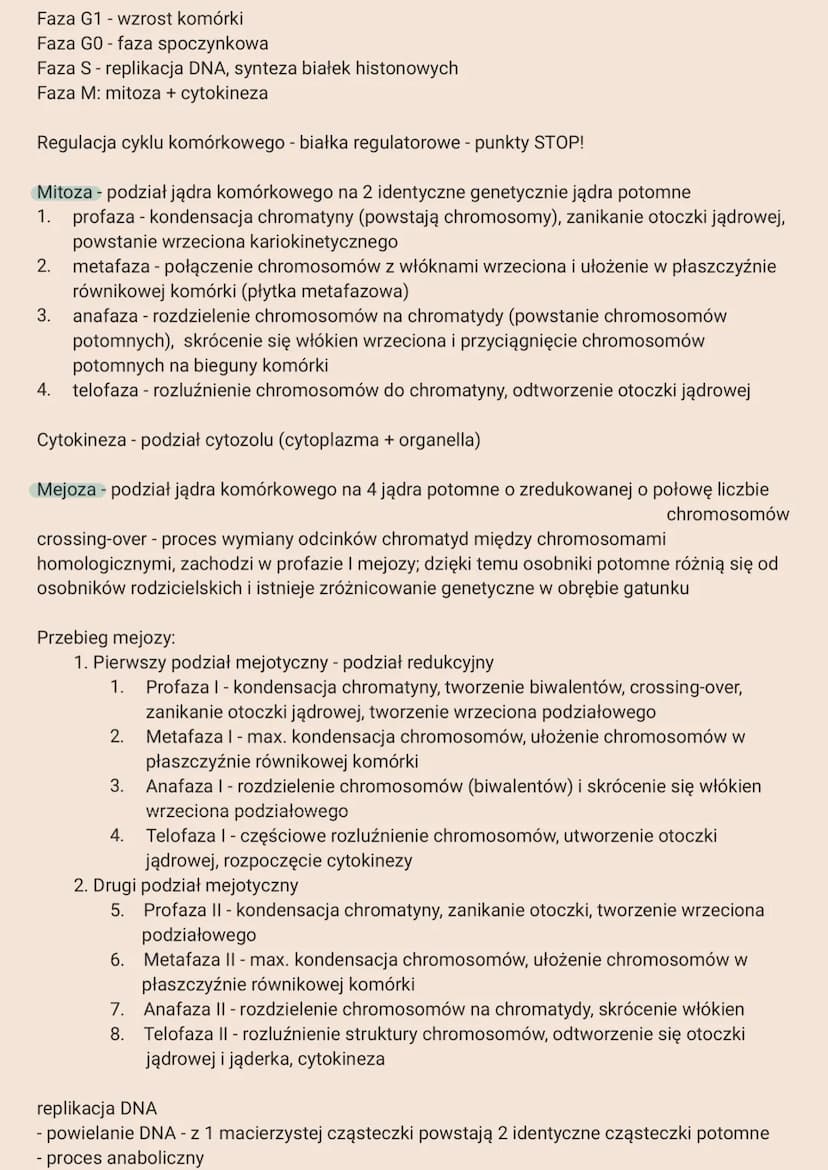 Rodzaje komórek
Poziomy organizacji komórkowej:
- organizmy jednokomórkowe - bakterie, protisty, grzyby, rośliny pierwotnie wodne
- formy ko
