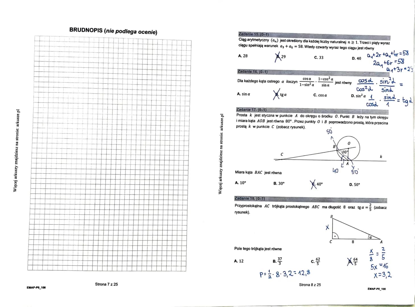 Więcej arkuszy znajdziesz na stronie: arkusze.pl
CENTRALNA
KOMISJA
EGZAMINACYJNA
KOD
WYPEŁNIA ZDAJĄCY
Uklad graficzny
ⒸCKE 2021 A
PESEL
DATA