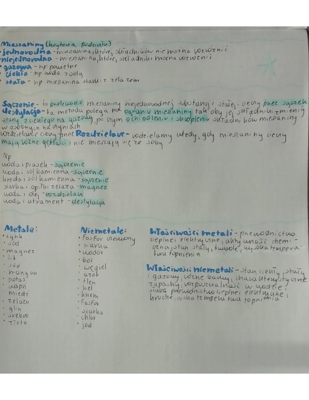 Chemia klasa 7: Substancje i Ich Przemiany - Dział Pierwszy