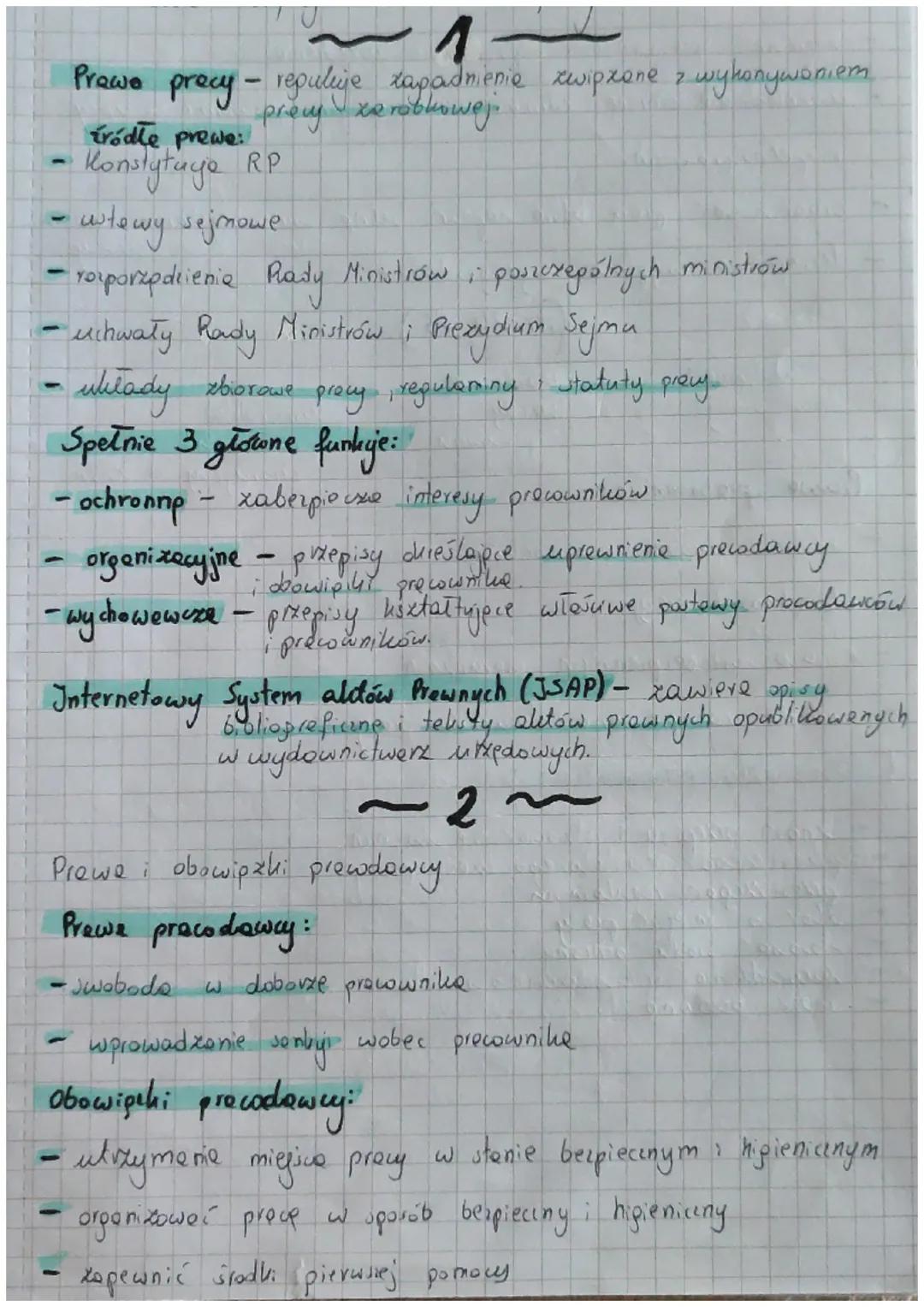 Prawo pracy - regulive tapadnienie zwipzone z wykonywaniem
precy xerobkowej.
tródle prewe:
Konstytaye RP
• utowy sejmowe
·xorporządzienia Ra