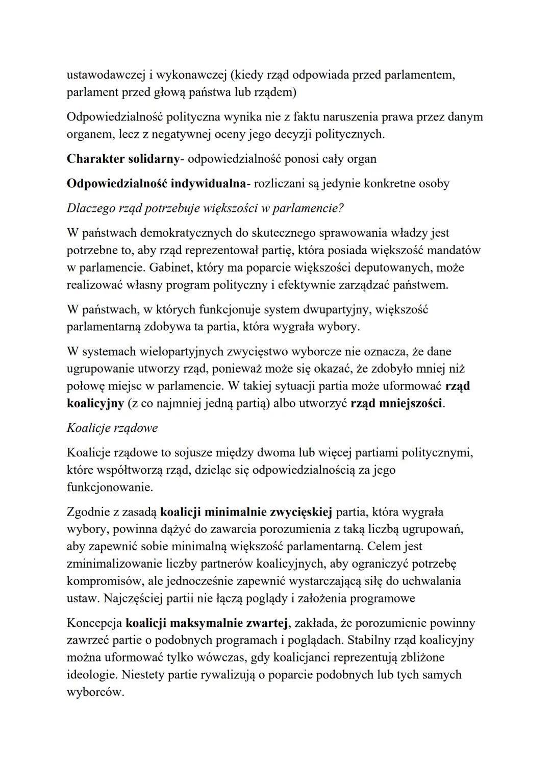 # WŁADZA WYKONAWCZA

Modele władzy wykonawczej

Model monokratyczny- pełnia władzy wykonawczej należy do jednego
podmiotu, który jest zaraze