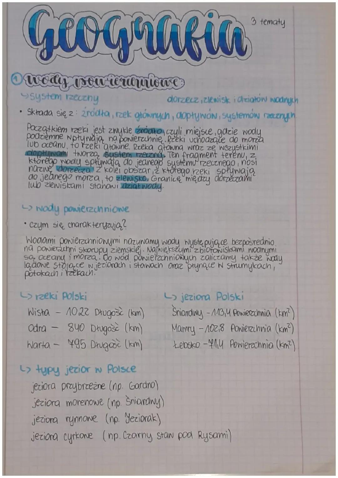 Jakie są największe rzeki i jeziora w Polsce? Przewodnik po systemie rzecznym i dorzeczach