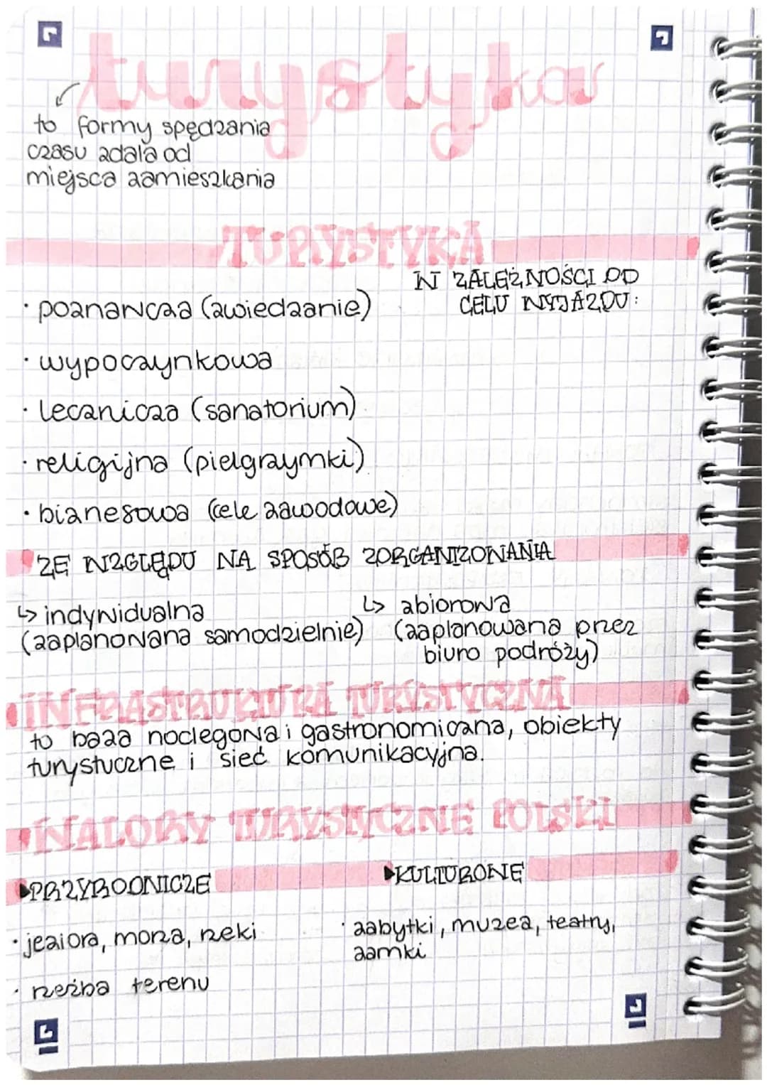2
urystyka
to formy spędzania
czasu adala od
miejsca aamieszkania
TURNSTVKA
•poanancaa (awiedzanie)
NZALEŻNOŚCI OD
CELU NYJAZDU
.
·wypoczynk