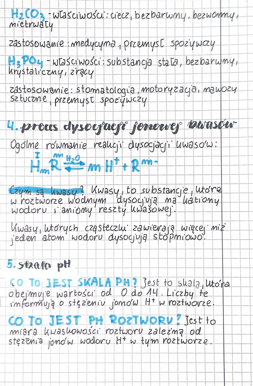 1
chenna
Dawasy
1. wzory i nazwy kwasów
HCI- kwas chlorowodorowy (kwas beztlenowy)
H₂S - uwas siarkowodorowy (kwas beztlenowy)
H₂SO4 - wwas 