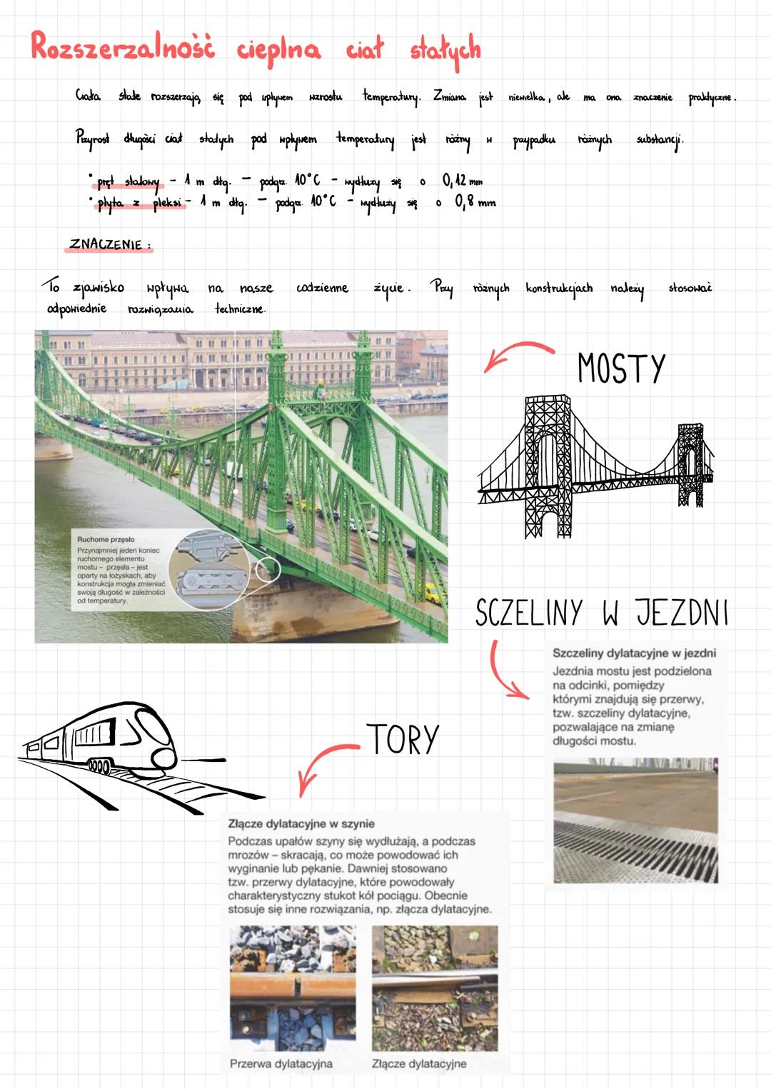 Rozszerzalność cieplna: stałe, ciecze, gazy i metale – tabele, przykłady, kalkulatory