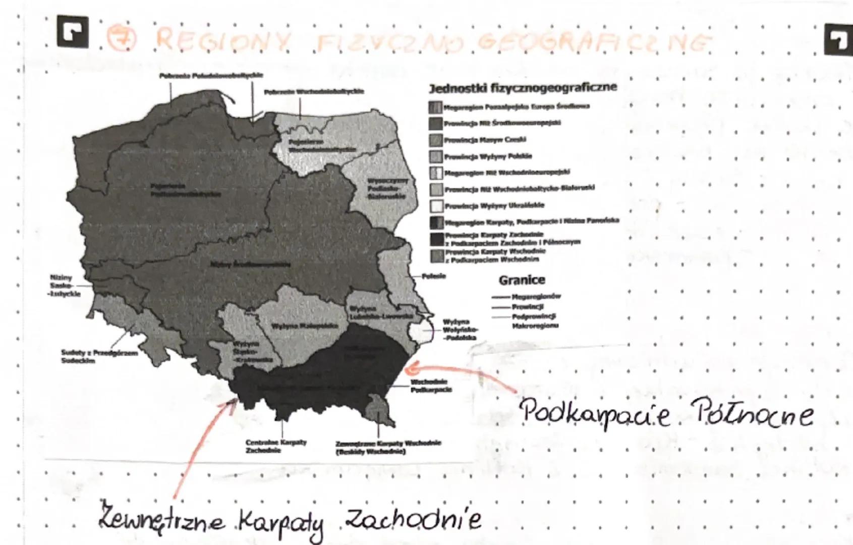 ## POLOŻENIE I OBSZAR POLSKI

REGIONY FIZYCZNOGEOGRAFICZNE.

### POŁOŻENIE FIZYCZNOGEOGRAFICZNE POLSKI

- Środkowa Europa,
- od południowych