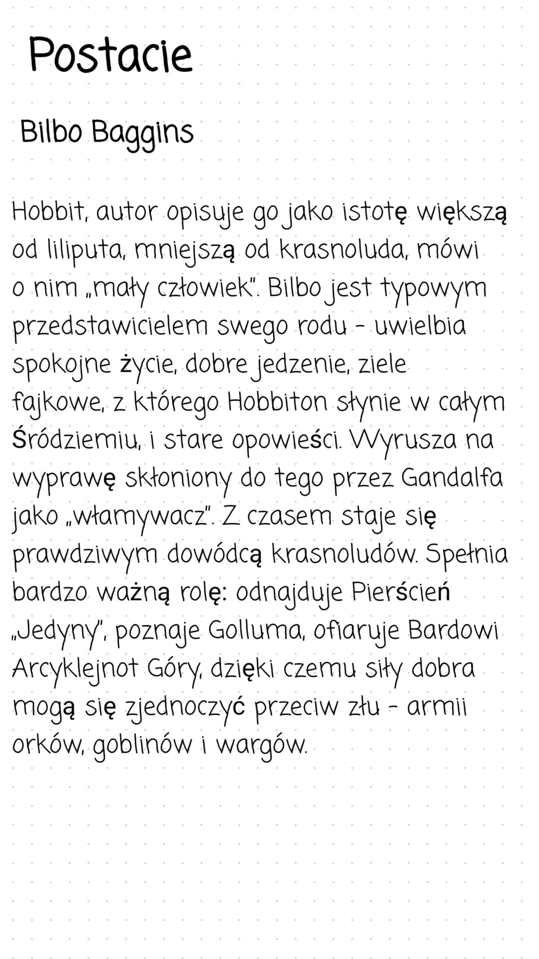 Hobbit
streszczenie
Hobbit Bilbo niespodziewanie dla samego.
siebie wyrusza w podróż po skarb jako
włamywacz, czyli ktoś odpowiedzialny za
z