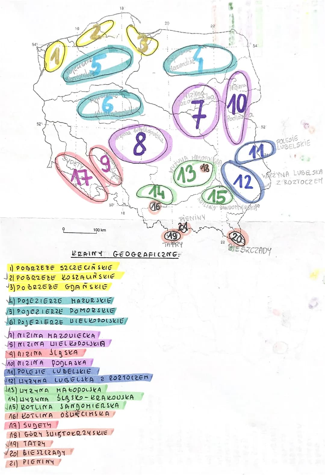 0
16
Componisture
jeavie
SYDET
A
√191 TATRY
/201 BIESZCZADY
(21) PIENINY
100 km
capitalie
√SI NIZINA WIELKOPOLSKIA
(9) NIZINA ŚLĄSKA
Inol MI