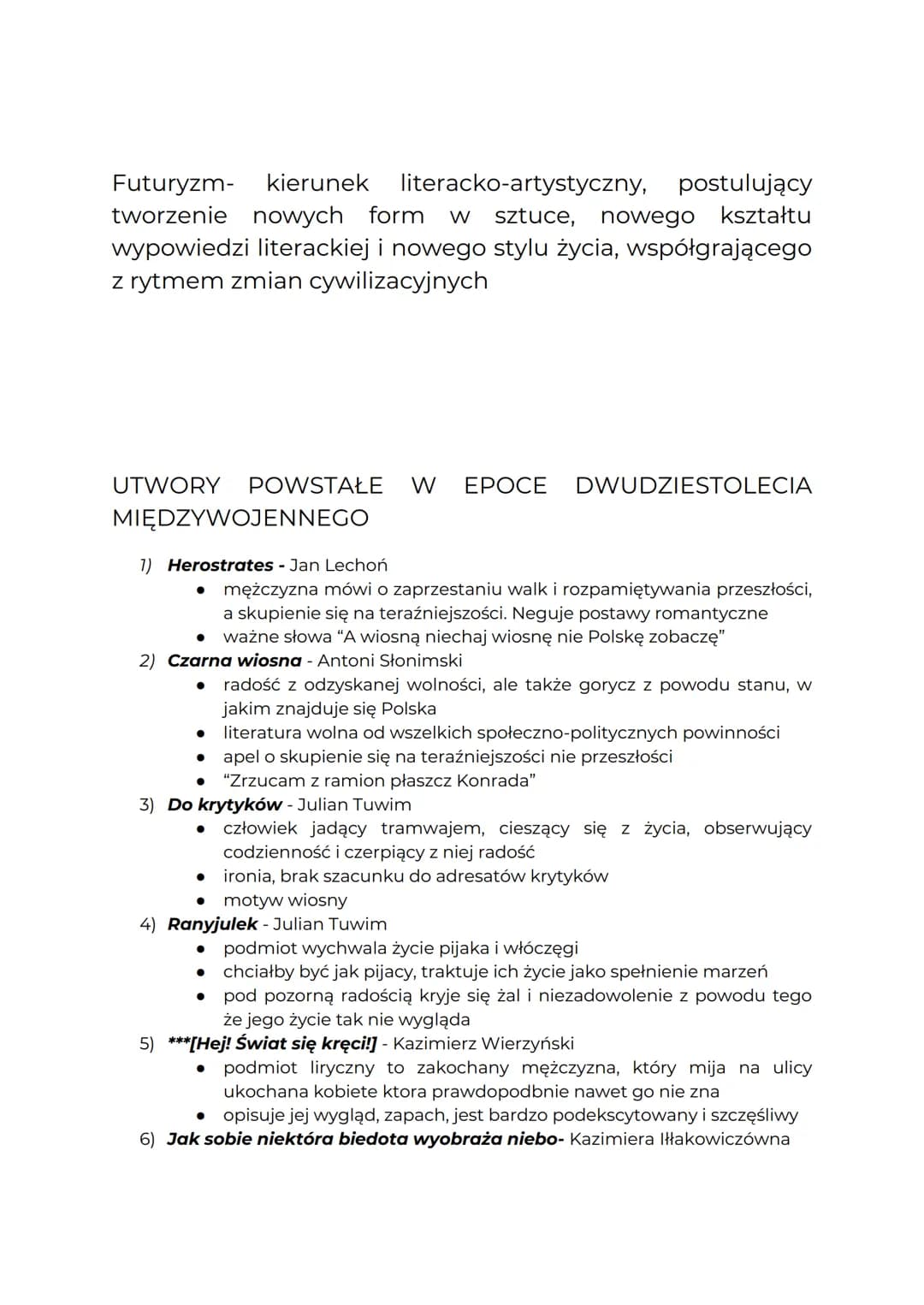DWUDZIESTOLECIE
MIĘDZYWOJENNE
NAZWA EPOKI
Nazwa epoki jest ściśle związana z okresem istnienia II Rzeczypospolitej: od 11
listopada 1918 (od