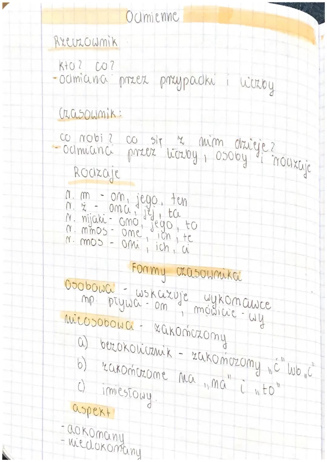 Polski
odmiana przez przypadki:
mianownik - kto? co?
Doperniacz - kogo? czego?
celownik
Biernik
Komu? czemu ?
kogo? čo?
Narzędnik z kim? z c