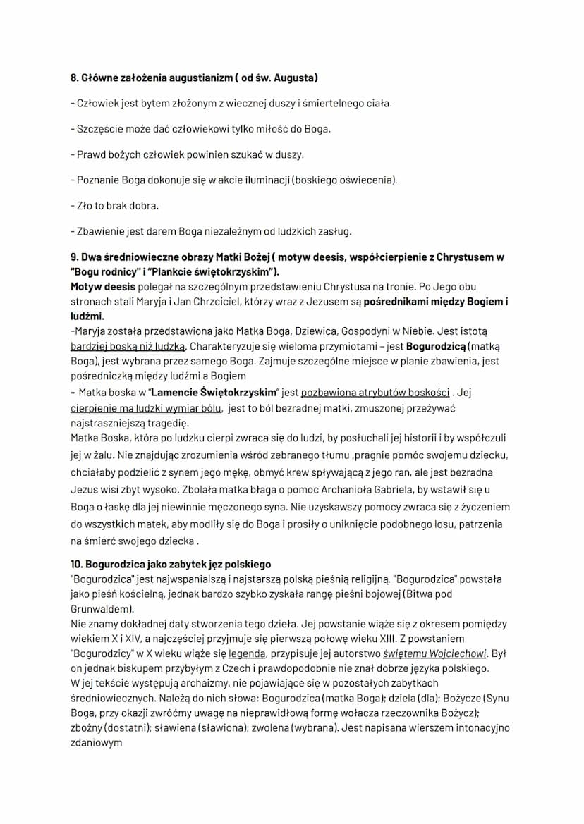 1. cechy kultury średniowiecznej
-Teocentryzm (w centrum kultury jest Bóg)
-Uniwersalizm (jednolita kultura dla wszystkich krajów, te same w
