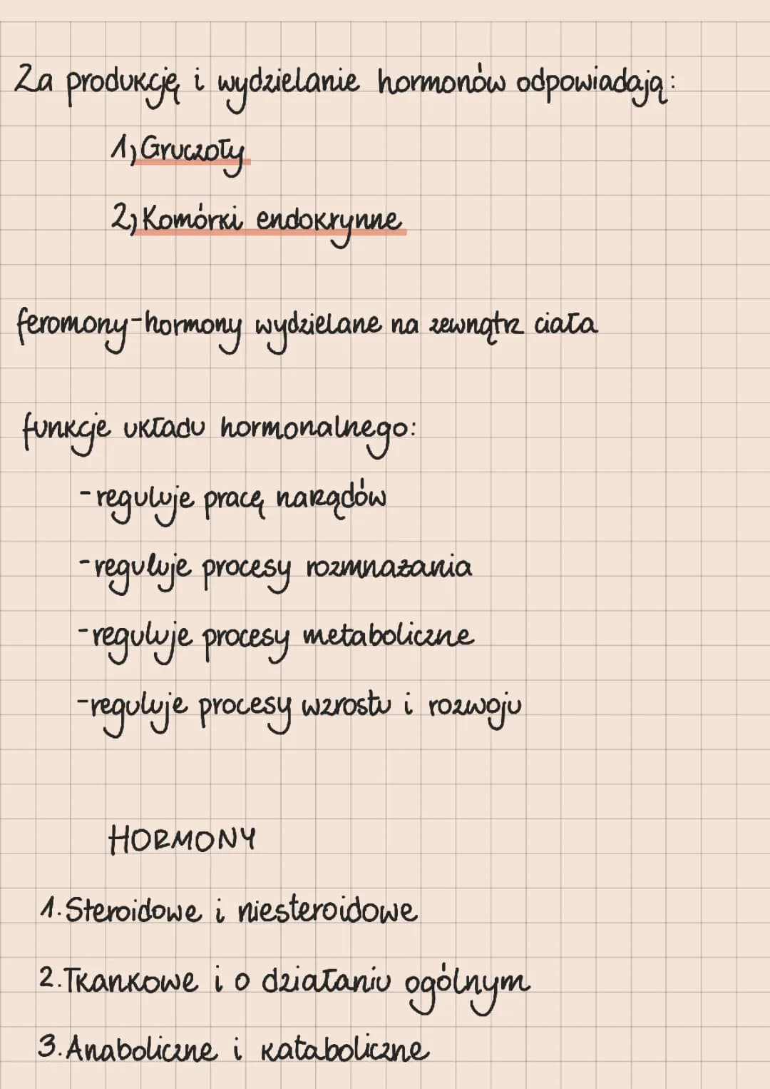 Układ hormonalny 