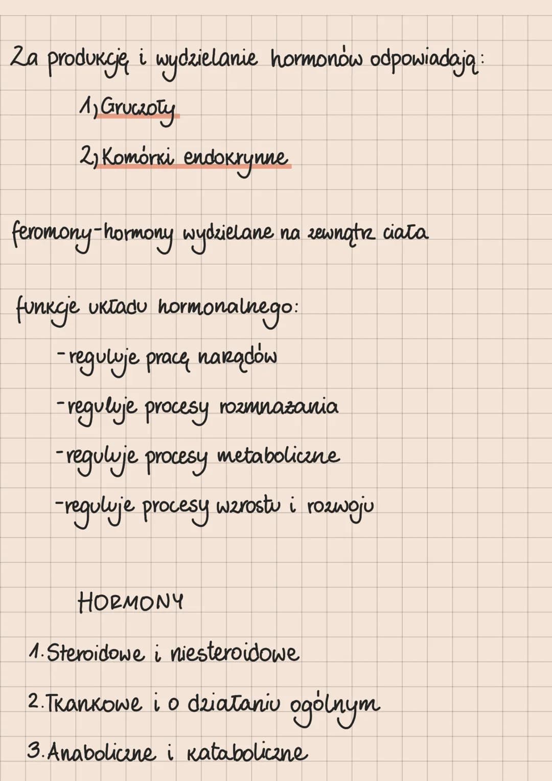 Za produkcję i wydzielanie hormonów odpowiadają:
1, Gruczoły
2) Komórki endokrynne
feromony-hormony wydzielane na zewnątrz ciała
funkcje ukł
