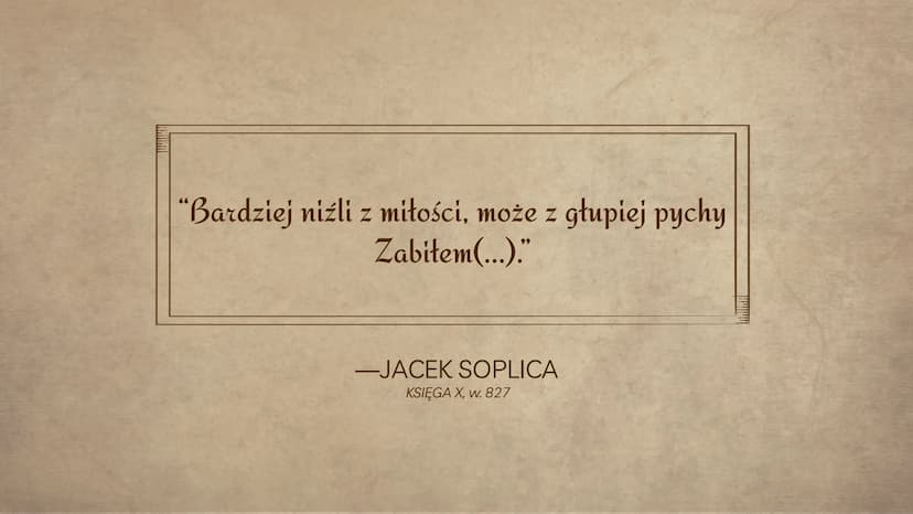 (0)
(O)
Jacek Soplica
Dzieje i charakterystyka
Helena Ggdek
Eliza Kaczmarek
AISII Wprowadzenie
Jacek Soplica/ksiądz Robak - główny
bohater, 